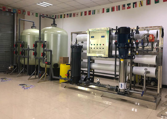 High Salty Water Treatment System RO Plant 6000LPH Purification Filter For Bolier/ Drinking/ Food/ Beverage