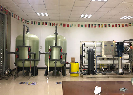 High Salty Water Treatment System RO Plant 6000LPH Purification Filter For Bolier/ Drinking/ Food/ Beverage