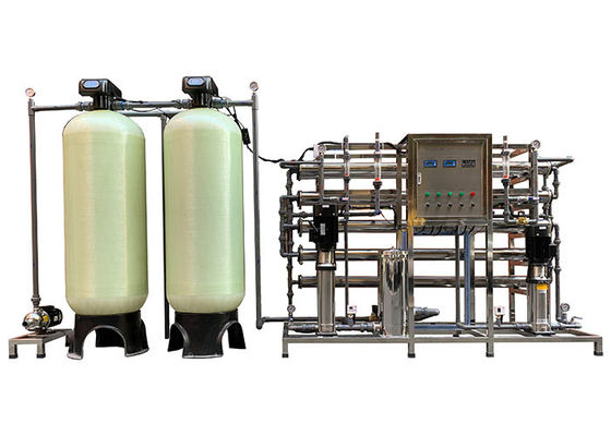 Penjualan Panas 2000L / H Pabrik Pemurnian Air Industri Air Reverse Osmosis Sistem Filter Air Minum