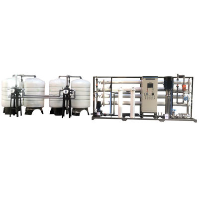Otomatis 15TPH Lubang Bor Payau Desalinasi Air Asin Sistem Filter Reverse Osmosis Pengolahan Pemurnian Pabrik RO