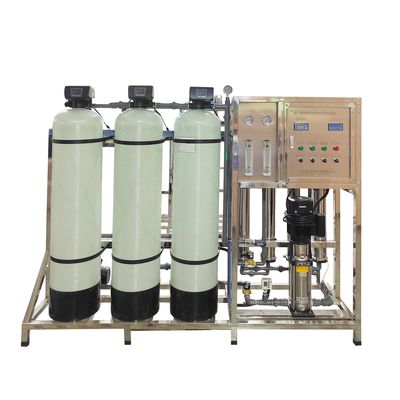 1000LPH Air Minum Sistem Reverse Osmosis Tenaga Surya Pabrik Pengolahan Air Pemurnian Air Mesin Industri